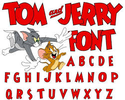 Tom And Jerry Bundle Tom And Jerry Installable Font Tom And Jerry Font Svg Tom And Jerry Clipart Png Instant Download Tom And Jerry Font Graphic Fonts