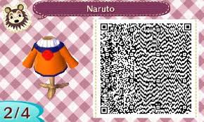 Animal Crossing New Leaf Naruto Qr Code 2 Of 4 Qr Codes Animal Crossing Qr Codes Animals Animal Crossing Qr