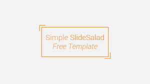 Originally designed for business organizations to run during group presentations, meetings and other events, p. Simple Free Powerpoint Presentation Template Free Download Slidesalad