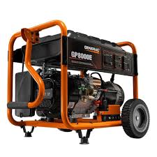 Generac 8 000 Watt Gasoline Powered Electric Start Portable Generator