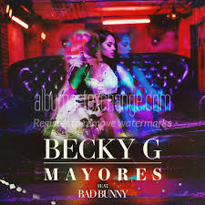 Sign up for deezer for free and listen to bad bunny: Album Art Exchange Mayores Single By Becky G Bad Bunny Album Cover Art