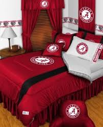 Alabama Crimson Tide Complete Bedroom Package Sidelines Collection Alabama Room Alabama Bedroom Football Bedroom