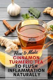 Turmeric And Cinnamon Are Spices That Add Flavor To Foods And Appear To Have Health Benefits These Spices Coconut Health Benefits Healthy Drinks Turmeric Tea