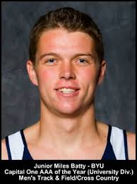Miles Batty of BYU, Bobby Torphy of Muhlenberg top Capital One Academic  All-America® Men's Track & Field/Cross Country Teams