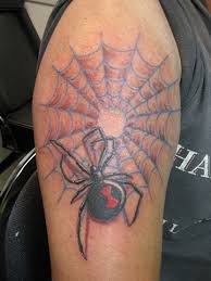 Download black widow spider stock vectors. Tattooing By Margaret Bushell