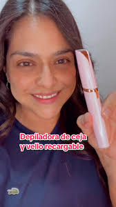 Depiladora de cejas y vello facial recargable #limpieza #face #cejas  #tiktokshop #fyp
