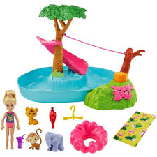 Barbie Chelsea The Lost Birthday Doll Splashtastic Pool Surprise Playset Chelsea Doll Barbie Chelsea Doll Playset