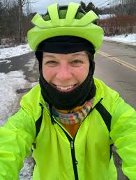 First ride of the season in Michigan with bar mitts