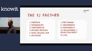 One is you can direct it to a sysout, to stream out the logs, and direct it to port to the. The 12 Factor App Thomas Malt Youtube