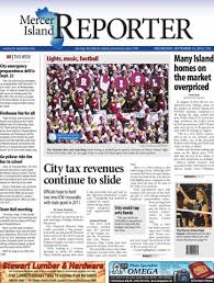 Mercer Island Reporter 9/15/10 by Rebecca Mar