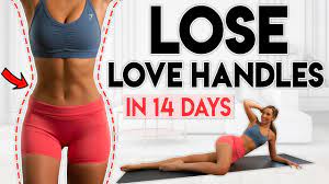 Lose Love Handles In 14 Days (Muffin Top Fat) | 5 Min Home Workout - Youtube