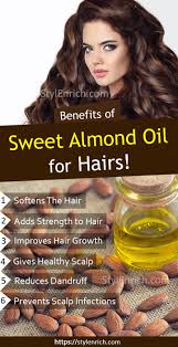 To leave strands smooth, shiny, and healthy looking, what you. Amazing Sweet Almond Oil Benefits For Strong Hair And Dandruff Removal