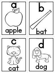 A set of large printable cards (2 per a4 sheet) featuring all of the 44 different phonemes from the english . Phonics Alphabet Flash Cards Black And White Edition Tpt