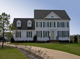 Many of the newer capes have a dormer or two to add to height and light of the second story's floor plan. Plan 063h 0136 The House Plan Shop