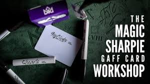 Magic Sharpie Gaff Card Workshop by Daniel Madison