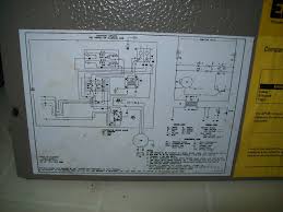 As shown in the diagram, you will need to power up the thermostat and the 24v ac power is connected to the r and c terminals. Goodman Heat Pump Gsh130301ba Contactor Capacitor Replacement Questions Applianceblog Repair Forums