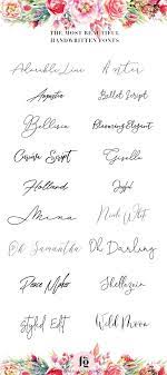 Click To Find More Fonts Be The First To Get 90 Discount For Our Products Tattoo Font Styles Tattoo Writing Fonts Handwritten Fonts
