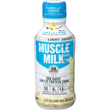 Muscle Milk Light Vanilla Creme Non Dairy Low Fat Protein Shake 17 Fl Oz Plastic Bottle Shop Needler S Fresh Market