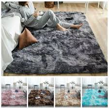 Plush Soft Carpet Faux Fur Area Rug Non Slip Floor Mats Etsy In 2020 Living Room Carpet Plush Area Rugs Bedroom Flooring