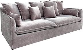Riess ambiente couchtisch von riess ambiente sofa finest moderne design wanduhr spizy. Riess Ambiente De Grosses Hussensofa Heaven 3 Sitzer 210cm Taupe Samt Inkl Kissen Sofa Couch Federkern Amazon De Kuche Haushalt Wohnen