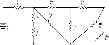 Solving method for electric circuit problems such as to find equivalent resistance between points a and b in a circuit is explained here. Resistors In Series And Parallel Combination Of Networks