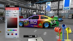 How to make a nascar paint scheme and use it in a career race.this works for every nascar game from 13 to 15. Nascar 15 2 Paint Booth Tutorial Making A Flunder Pc Youtube