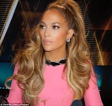 Jennifer Lopez Rocks Pink Frock In Bts From World Of Dance Filming In 2020 Jennifer Lopez Hair Jlo Hair Jennifer Lopez Hair Color
