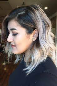 Dark blue blends into purple for a gorgeous combination that makes a straight bob pop. Loose Waves Ombre Hair Wavybob Bobhaircut Omb Hairs London