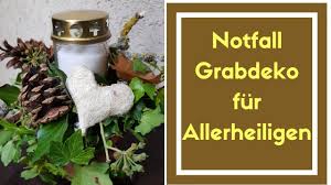 Notfall Grabschmuck Fur Allerheiligen Selber Machen Diy Anleitung Fur Einen Winter Grabschmuck Youtube