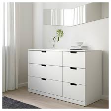 Nordli Byra Med 6 Lador Vit 120x76 Cm Ikea Kommode Schubladen Ikea