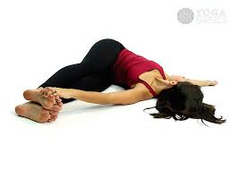 Belly Twist Version B Twist Yoga Basic Yoga Yoga Postures