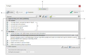 Analyzing Documents With The Preflight Tool Adobe Acrobat Pro