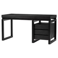 Black And White Wood Desk Kelly Hoppen Forbes Modern Classic Black Wood Desk Wood Desk Black Wood Round Wood Dining Table