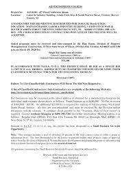 The new jersey contractors' registration act frequently asked questions. Https Nj Gov Treasury Dpmc Assets Files Advertisements Project Construction Advertisements A1318 00 Pdf