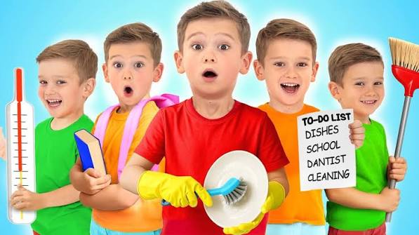 Kids learn to be responsible