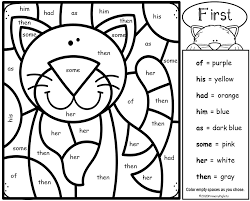 Maybe you would like to learn more about one of these? Color By Sight Words First Grade Second Grade Pets Bundle Made By Teachers