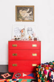 Inside A Cool Colorful Designer S Apartment Red Home Decor Red Decor Bedroom Design