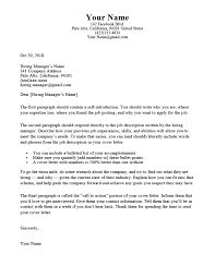 Simple Cover Letter Templates Free Download Resume Genius