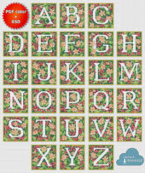 The other symbols in the pattern such as the half squares, the outlines and the blue dots represent quarter stitches, outline stitches and french knots. Tapestry Abc Cross Stitch Chart Pdf Xsd Download