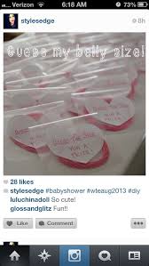 Baby Shower Game Guess My Belly Size Cute Way To Do The Traditional Game She Would Kill Us If We Did I Baby Shower Fun Baby Shower Gifts Baby Shower Games