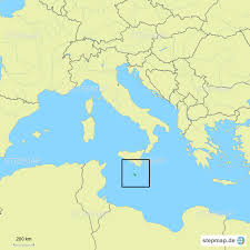 Wer gern urlaub auf den zahlreichen inseln im. Stepmap Malta U Landkarte Fur Europa