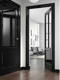 Porte Noire Satinee Brillant Jpg Jpeg Porte Noire Decoration Maison Deco Maison