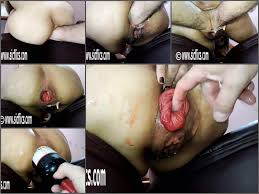 Bottle Porn Video | Double Penetration - Closeup POV Amateur Double Fisting  And Destroy Anal Prolapse With Bottle