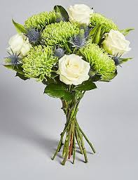 How do i return my. Rose Seathistle Bouquet Collection M S In 2021 Chrysanthemum Bouquet Chrysanthemum Flower Arrangement Green Wedding Flowers