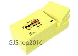 Jual 3M Post-It 653 Notes Yellow 34,9 X 47,6Mm - Jakarta Utara - Gj Shop  2016 | Tokopedia