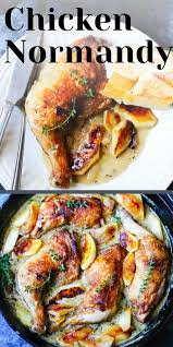 Chicken Normandy Braised Chicken Legs In Apple Cider Brandy Recipe Chicken Recipes Chicken Normandy French Chicken Dishes