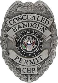 Pin On Concealed Weapon Permit Badges
