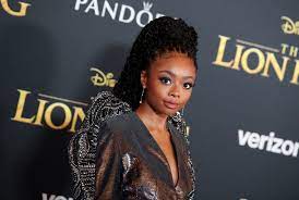 Skai jackson takes the denim on denim look to a whole new level!: Skai Jackson Letting Everyone Know What To Expect Once She Turns Eighteen