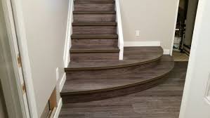 Vinyl Plank On Curved Stairs Luxury Vinyl Plank Vinyl Plank Flooring Stairs Vinyl