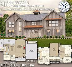 Plan 85266ms Exclusive Multi Generational Home Plan With Apartment Over Garage House Plans Farmhouse Farmhouse Plans House Plans